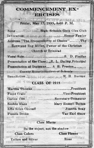 Nana's Graduation Program