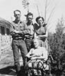 JY, Papa, Frances, and Mother, 1958
