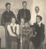 around 1944, with Fairy's husband Virgil Cathcart