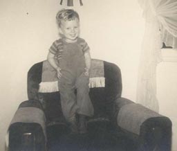 Dad, over at Grandma's house