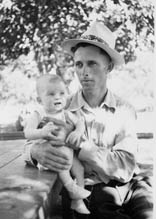 Papa with his son, 1941