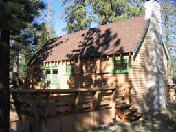 October 2003 - new deck in the back