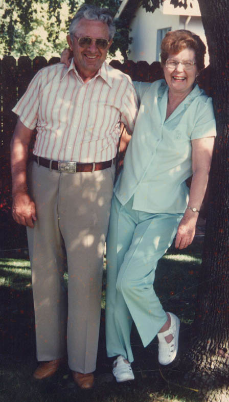Nana and Papa in Napa, 1980's